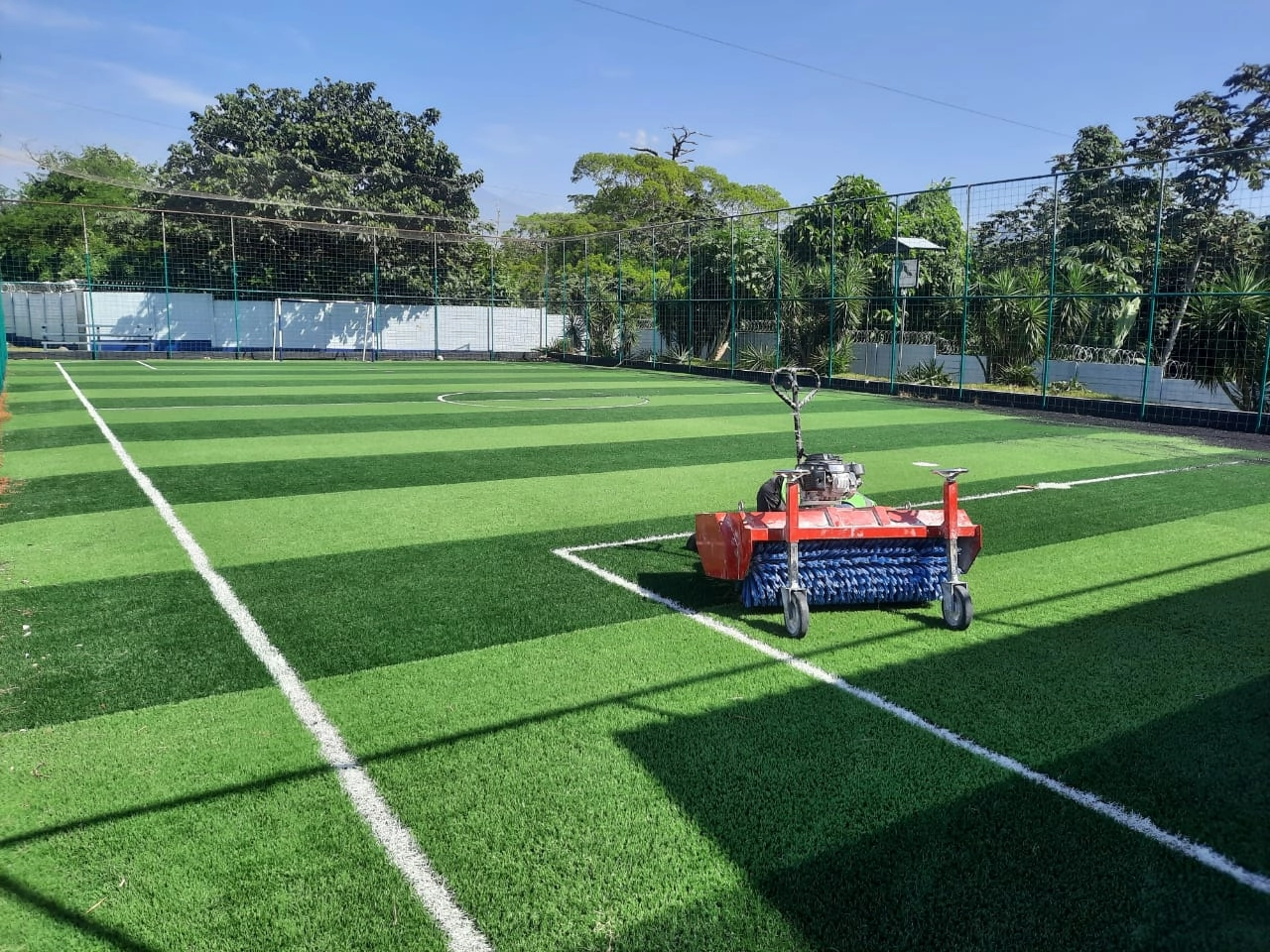 Diagramación de marcación de cancha